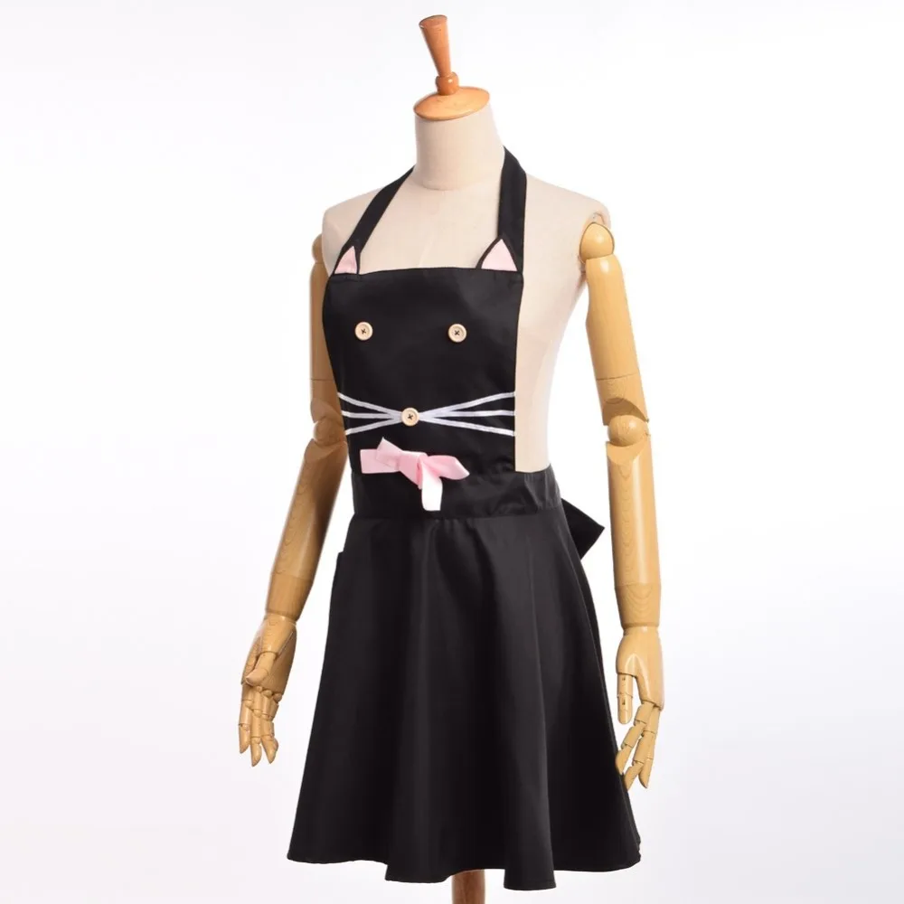 new High-quality cotton apron retro cute apron for woman kitchen organizer Ceremonial dress Avental Delantal grembiule tablier