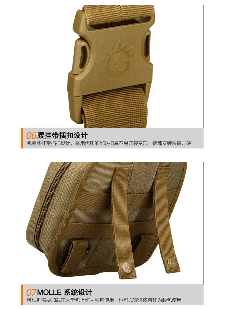 Sundries Military Tactics Fanny Leg Drop Medical Bag15