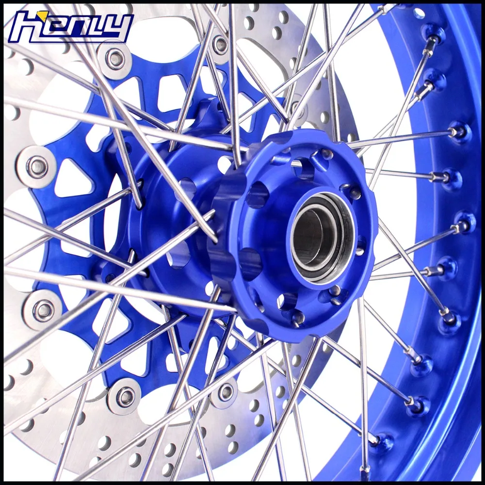 3,5/5,0 супермото колеса Supermotard обод Набор для KTM SX EXC EXC-E EXC-F SX SX-F XC-W 125 150 200 250 300-525 2003- диски