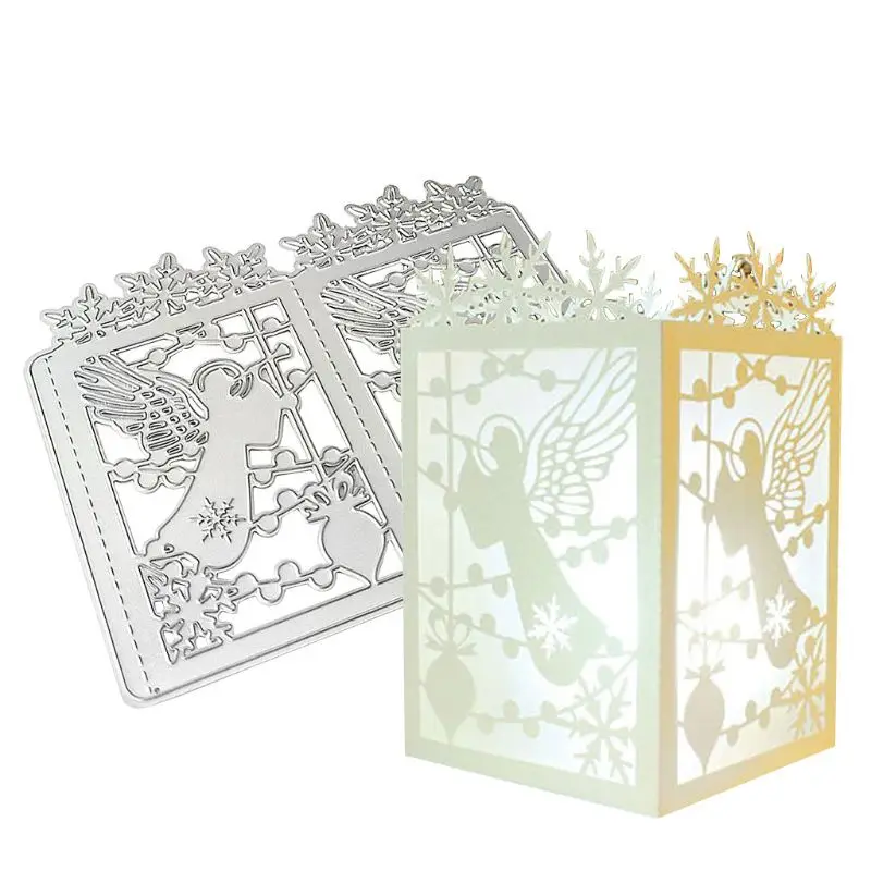 

Christmas Fairy Metal Cutting Dies Stencil DIY Scrapbooking Album Stamp Paper Card Embossing Crafts Decor 19QB