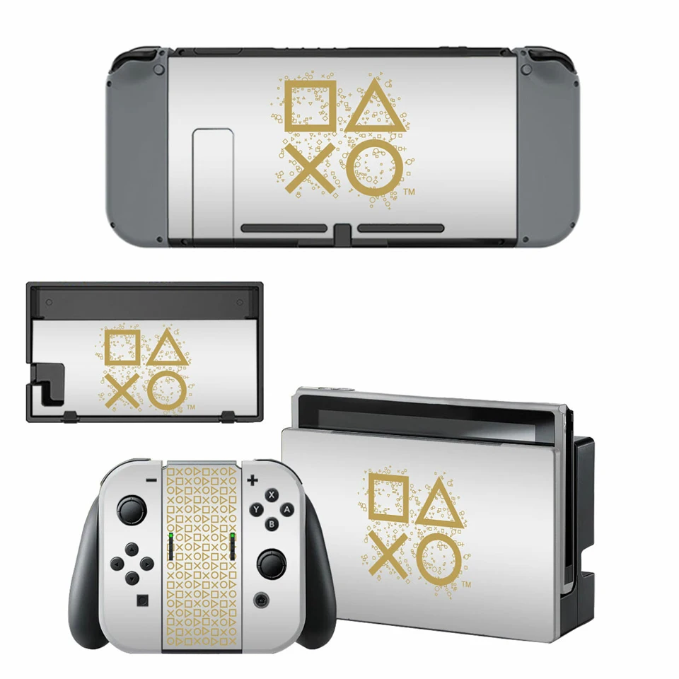 Виниловая наклейка на кожу для nintendo Switch Console Joy-Con Dock Skin Set