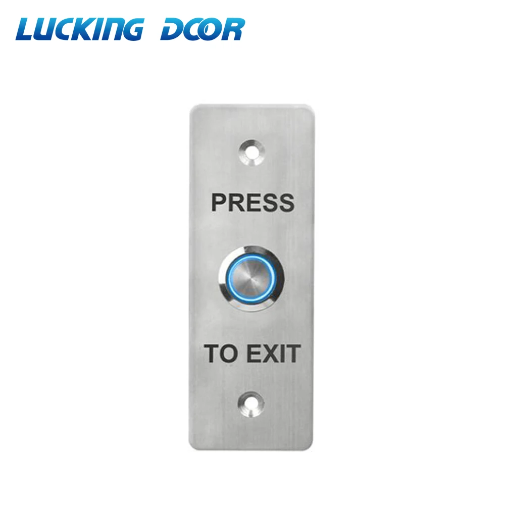 AccessControlExitButtonPushSwitchDoorReleaseButtonsOpenElectronicGateLockWithlight.jpg
