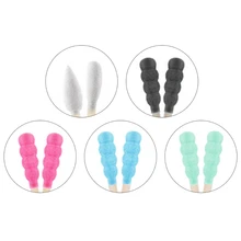 200pcs/Box Double Head Cotton Swab Nose Ears Cleaning Care Tools Disposable Buds Cotton Applicator Soft Women Makeup Tool