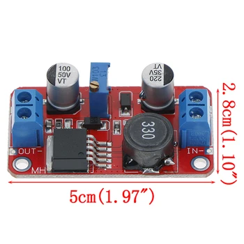 

High Quality 5A DC-DC Step Up Power Module Boost Volt Converter 3.3V-35V To 5V 6V 9V 12V 24V
