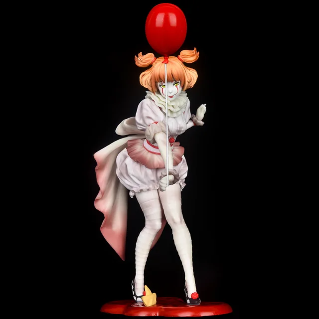19cm Anime Figure It Pennywise Pvc Action Figure Girl Figurine Collection  Model Toy Doll Gift - Action Figures - AliExpress