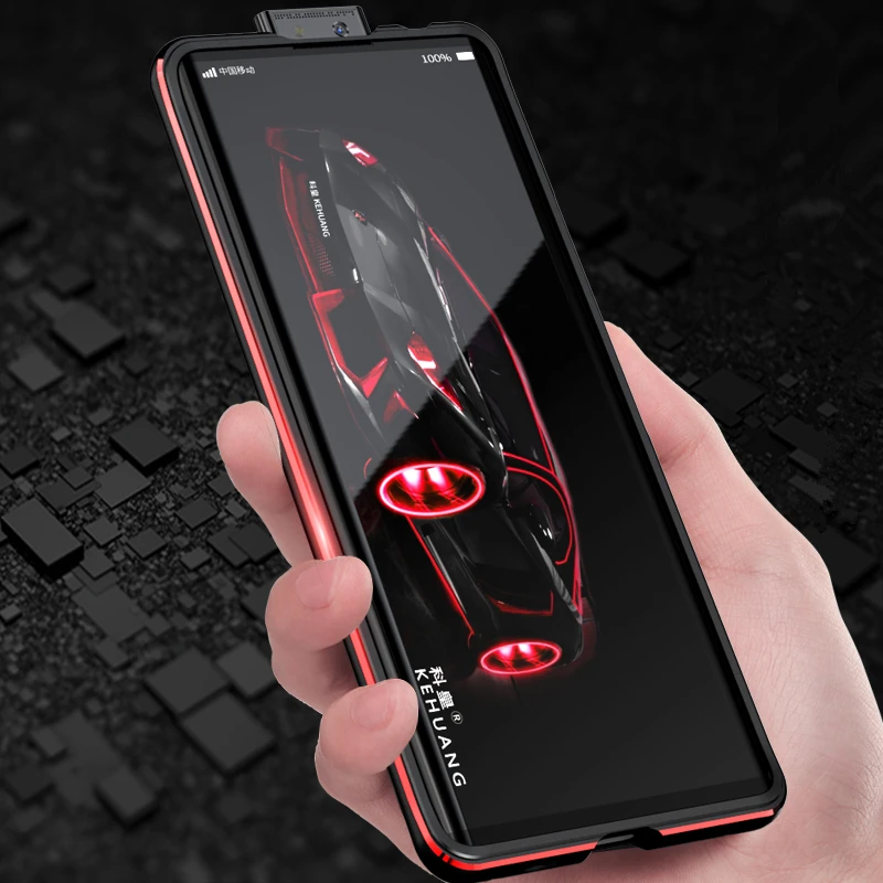 OMEVE для Vivo NEX 3 бампер чехол двойной цвет Алюминиевый металлический каркас Бампер