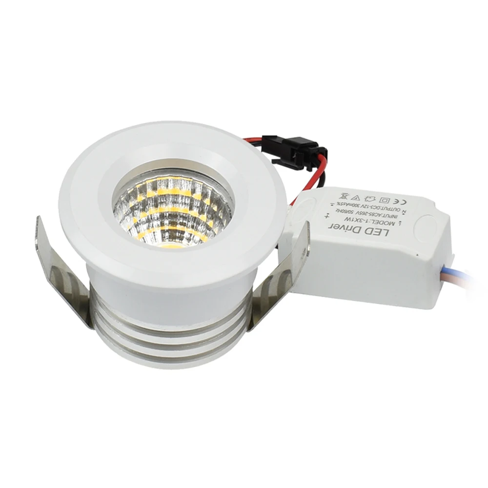 4 teil/paket Kleine Spot es Downlights COB 3W led spots 220v dimmbare Licht decke  einbau spot LED einbau spot licht|Einbauleuchte| - AliExpress