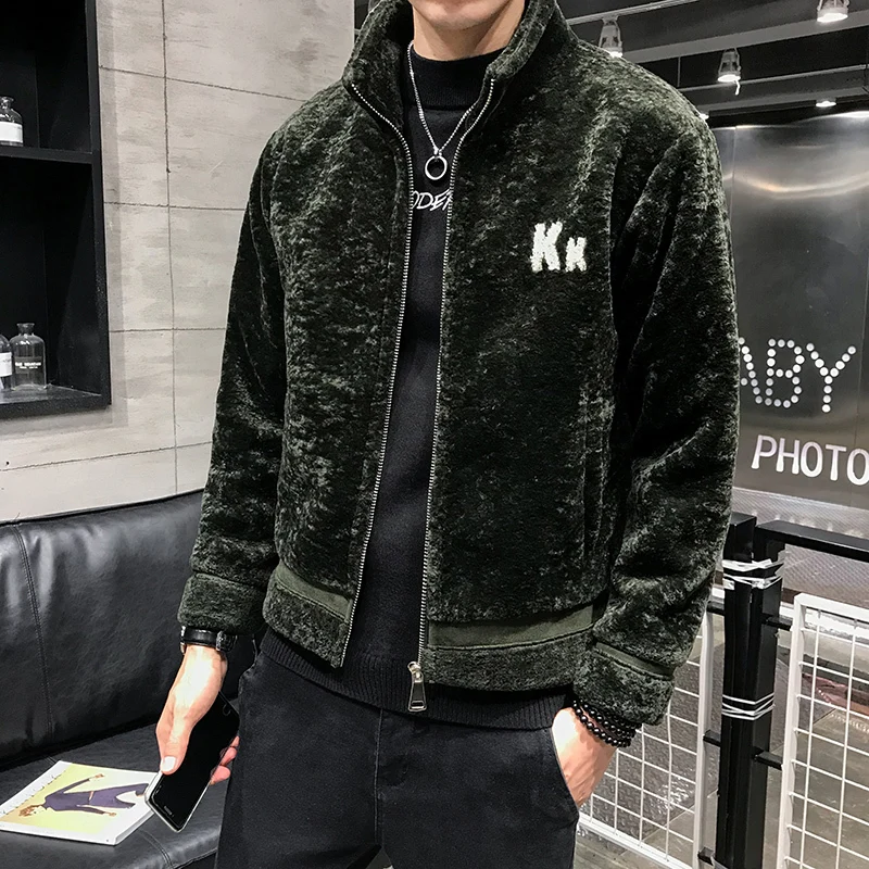 Veste Homme Hiver 2019 Winter Thicken Wool Bomber Jacket Coat Men Sections Woolen Warm Coat Men Teddy Coat Casual Men Overcoat Veste Homme Hiver 2019 Winter Thicken Wool Bomber Jacket Coat Men Sections Woolen Warm Coat Men Teddy Coat Casual Men Overcoat