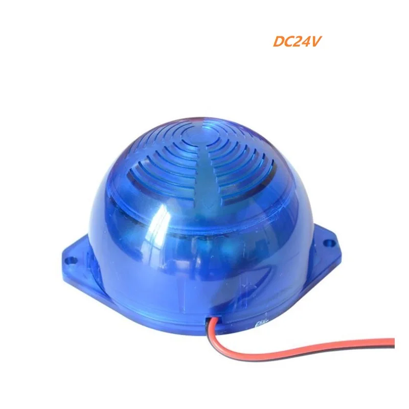 DC12V100db Alarm Siren With Strobe Light Outdoor LED Flashing Lamp Blinker Alarm Light Emergency Beacon For Shutter ring alarm wall mount Alarms & Sensors