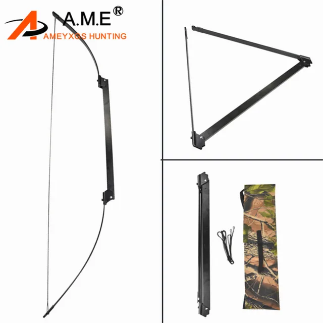  US $57.29 Archery Folding 40lbs Archery Straight Pull Recurve Longbow Portable Outdoor 