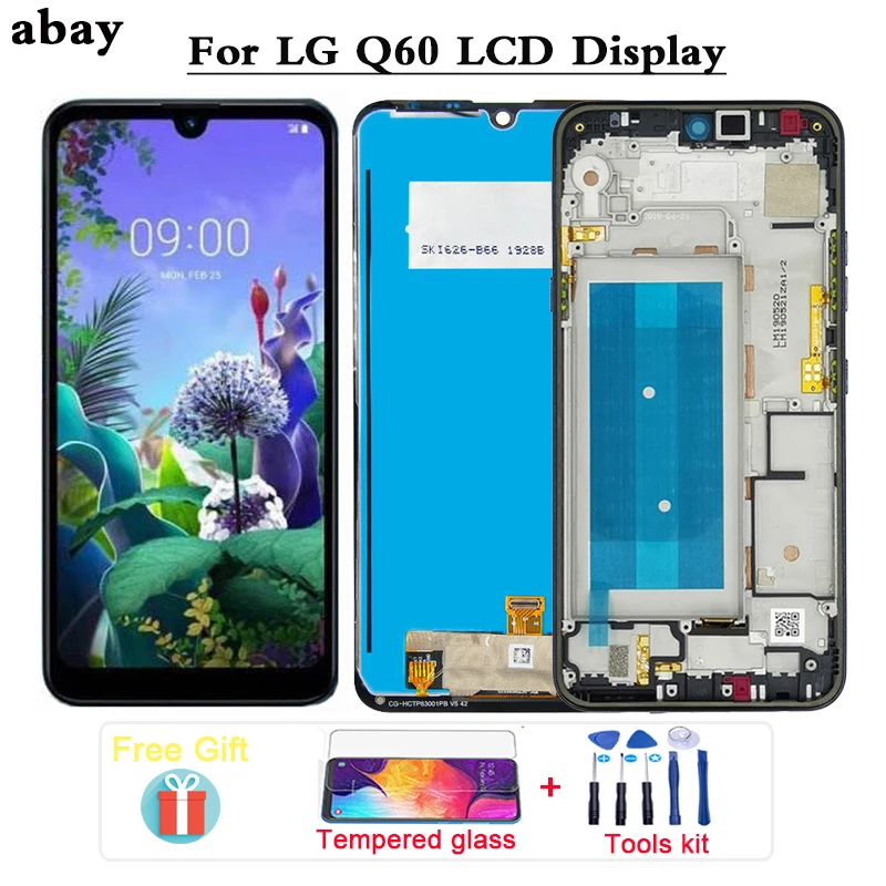 Для LG Q60 2019 X525ZA X525BAW X525HA X525ZAW ЖК дисплей Дисплей кодирующий преобразователь