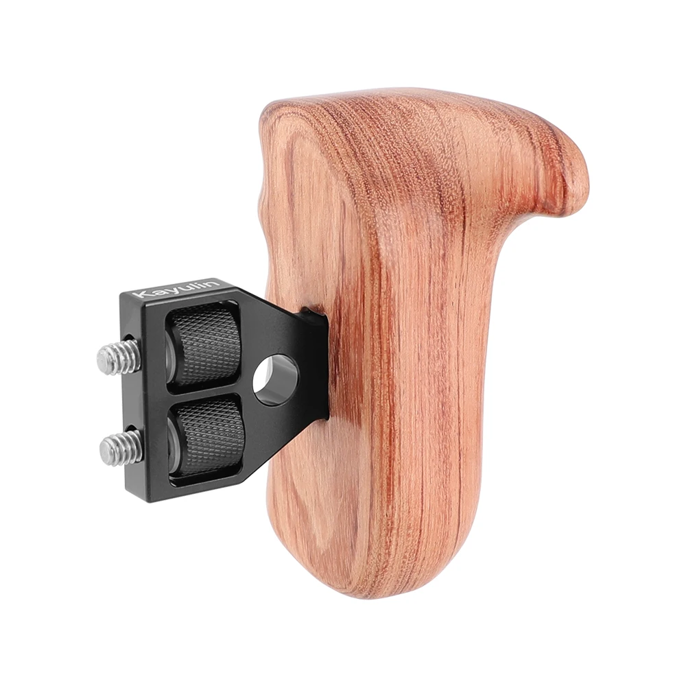 Ручка Kayulin с деревянной ручкой правая рукоятка винтом 1/4 для камеры DSLR клетка