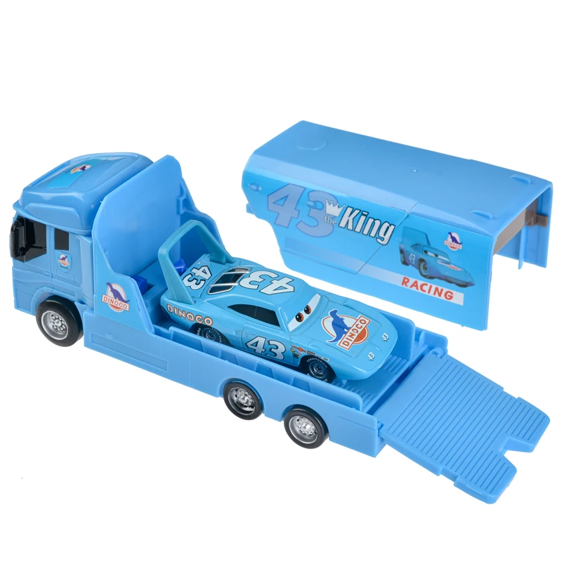 Совершенно новые автомобили disney Pixar Cars 2 Cars 3 Truck Mack Launcher пластиковая игрушечная машинка 1:55 Игрушечная модель автомобиля детские подарки на день рождения