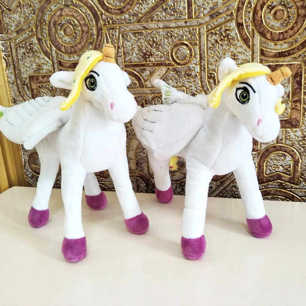 BOLAFYNIA Children Plush Stuffed Toy mia and me unicorn horse doll Baby Kids Toy for Christmas Birthday gift