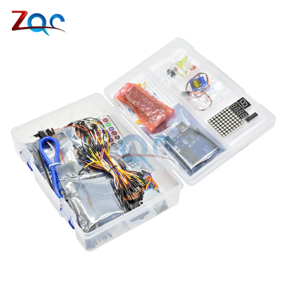 Один набор новейший RFID стартовый набор для Arduino UNO R3 обновленная версия Обучающий набор с розничной коробкой