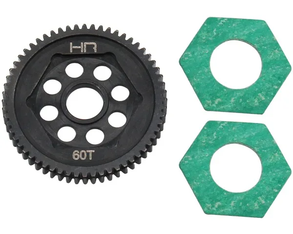 

Hot Racing super duty steel 0,5 Mod 60T gear для 1/18 веса Losi 2WD Mini-T2 транспорт
