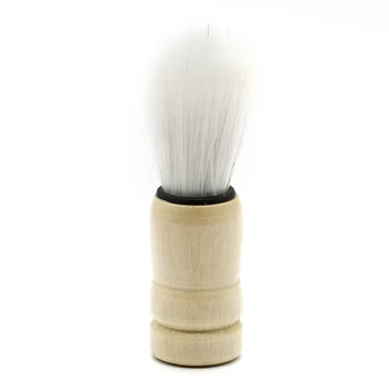 

Old Style Barber Shop Men Dusting Brush Soft Nylon Hair Beard Shaving Brushes For Hairdressing Tools Razor Beard Brush Cleaning