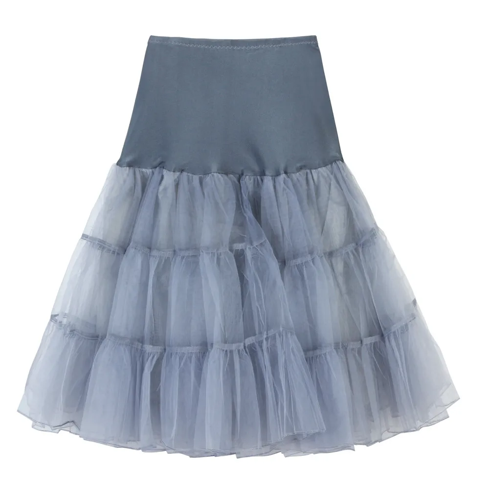 Newly Skirts Womens High Quality High Waist Pleated Short Skirt Adult Tutu Dancing Skirt Levert dropshipped - Цвет: Grey