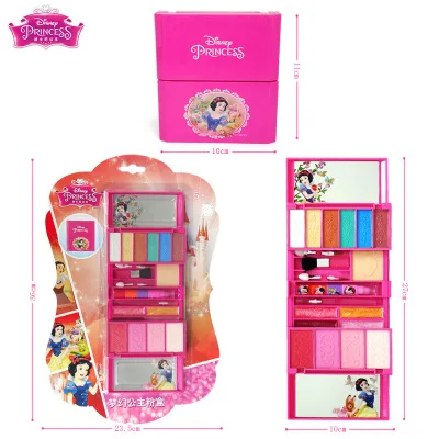 2019new Frozen disney игрушечный макияж девочки Дисней Принцесса Эльза Анна дети макияж набор девушки Ролевые игры Дисней - Цвет: 1pcs  02