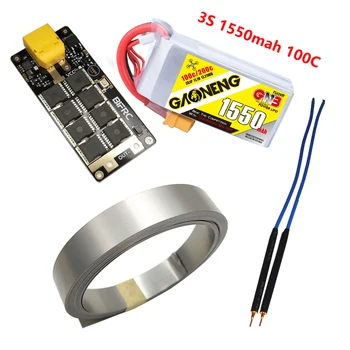

Aeromodelling DIY Portable 7-16V High Rate Lithium Battery Energy Storage PCB Circuit Board 8 Tube High Current Board Spot Welde