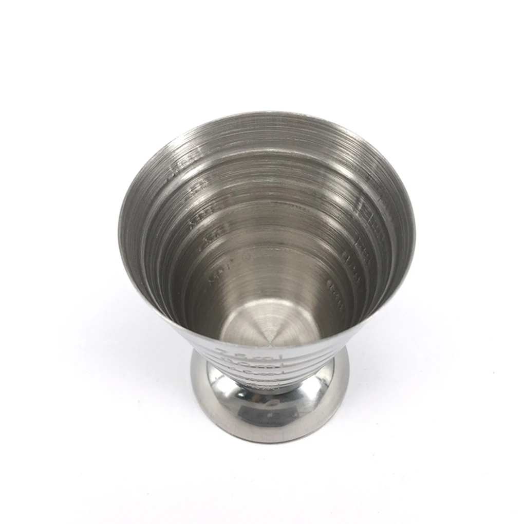 75ML Stainless Steel Measure Cup 3 In 1 Cocktail Tools Bar Jigger Cup stainless steel measuring cups measuring jigger