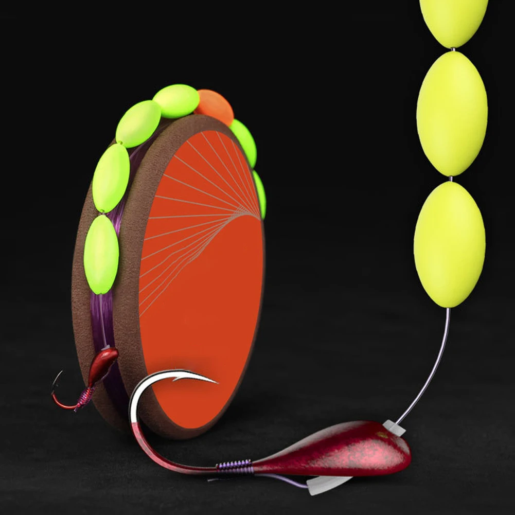 

1Set 4.5m 0.3-0.8 Nylon Lijn Mainline 0.8-1.5 Vishaak Zeven Zeester drijvende Lightweight Resistant Outdoor Vissen Fishing line