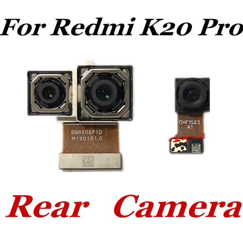 Original For Redmi K20 Pro Telephoto Rear Camera Module 4800MP+800MP Flex Cable Super wide Angle lens 1300MP Test OK | Мобильные