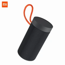 Xiaomi открытый Bluetooth динамик Портативный беспроводной двойной микрофон динамик MP3 плеер стерео музыка объемный водонепроницаемый динамик s