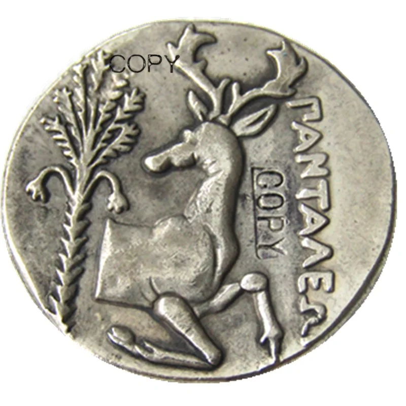 Г(45) иония. Эфеса. Ок. 350-340 BC Посеребренная копия монеты