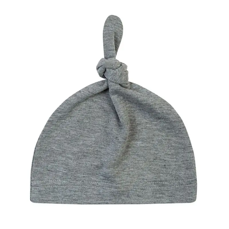 Весенне-осенне-зимняя новая хлопковая шапка для маленьких мальчиков и девочек, повседневная разноцветная теплая удобная вязаная шапка