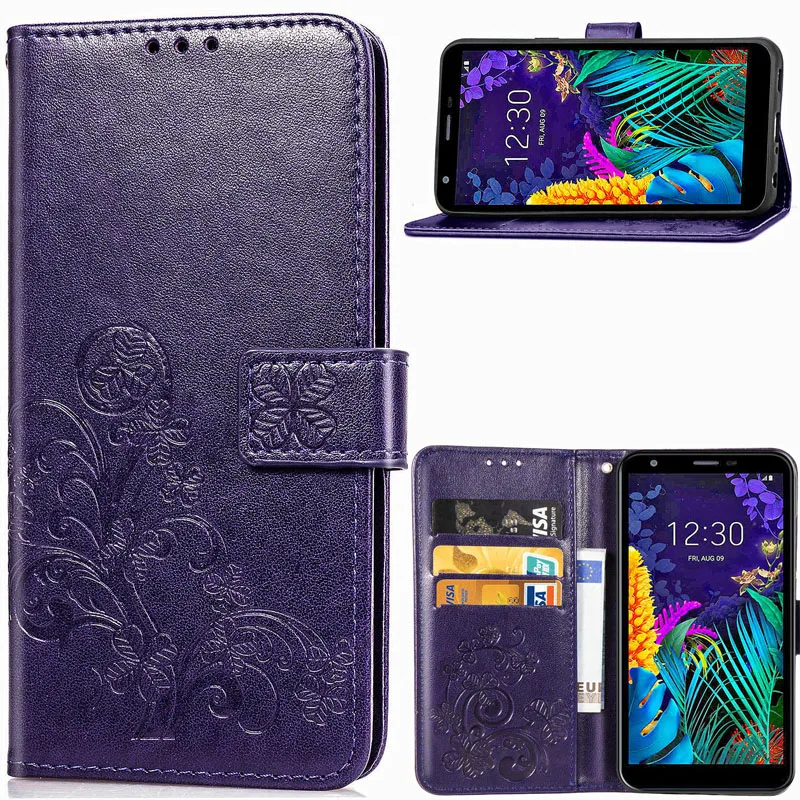 Кожаный чехол-бумажник с откидной крышкой для LG K20 K30 K50 2019 W10 W30 Q60 Stylo 3 4 5 кожаный