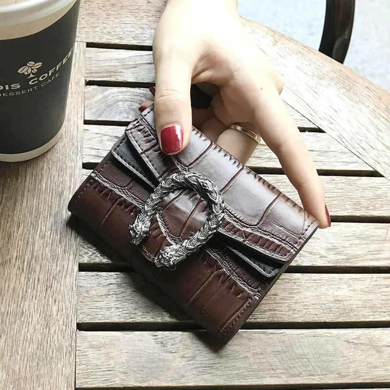 Женский бизнес-держатель для карт из натуральной воловьей кожи с функцией 9 бит, дизайнерский кошелек для карт, кошелек для кредитных карт, ID, кошелек, карманная коробка