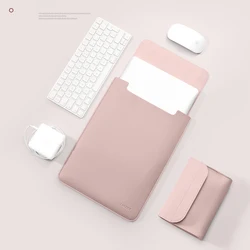 Sleek Waterproof Laptop Sleeve with Versatile Size Options - 15 - 15.6inch (PINK)