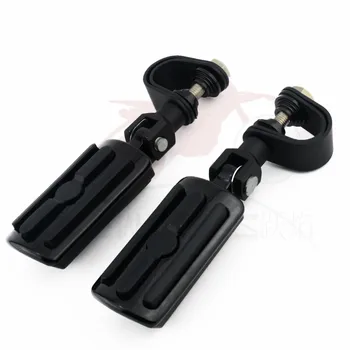 

Highway Pegs 1.25'' 32mm Engine Crash Bars Guard Motorcycle Foot Pegs Footrest Clamp Mount For Harley Sportster Dyna Chopper