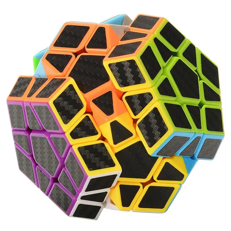 Z cube, наклейка из углеродного волокна, скорость 5x5x5, магический куб, магический куб 5*5*5, образовательный мозговой тизер, развивающие игрушки для детей и взрослых