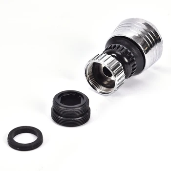 

Filter Nozzle Adapter Saning Tap Kitchen Accessories 360 Degree Rotation Kitchen Faucet New Aerators Water Bubbler Accessories