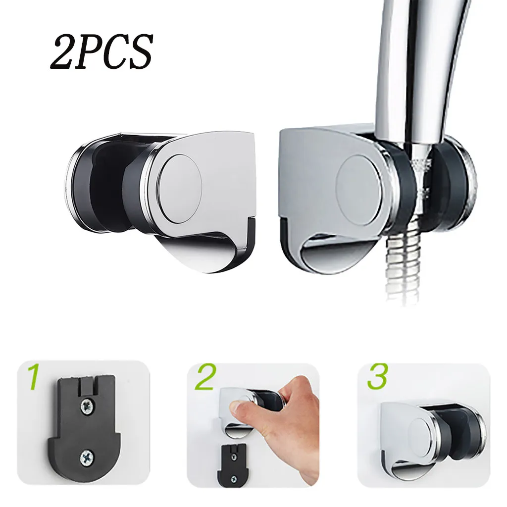 Wall Mounted Hand Shower Bracket Adjustable Shower Head Handset Holder