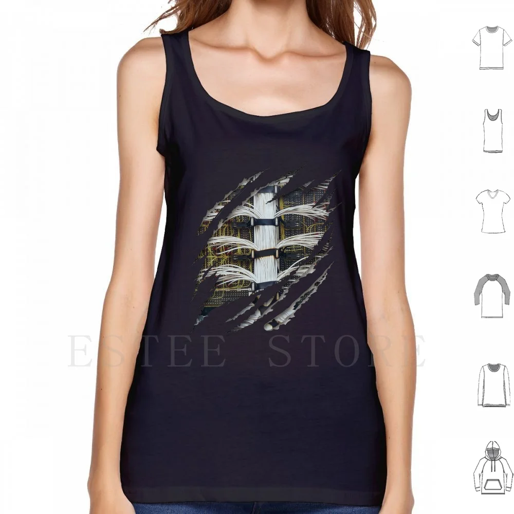 Computer Circuit Server Wires Inside Me-Computer Engineer , Programmer , Geek , Pc Utenti Funny Gift Tank Tops Vest