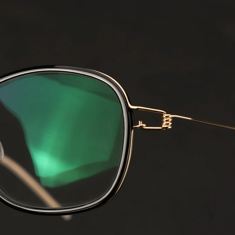 Оправа очков из титанового сплава для мужчин и женщин Близорукость оптический Дания Сверхлегкий рецепт очки корейский без винта
