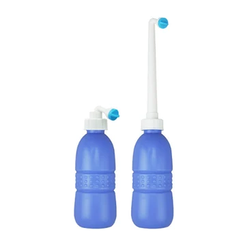 

420ML Hygiene Women Personal Cleaning Washing Feminine Hygiene Portable Bidet Sprayer Travel Hand Held Bidet Bottle Spray Shower