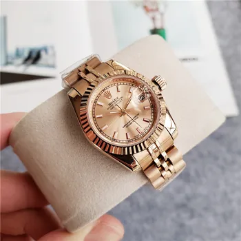 

Rolex- Datelog Series Ladies Men's Automatic Mechanical Watch Stainless Steel Waterproof Casual Watch Gift98Orders