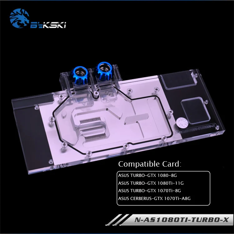 Best Price Bykski GPU cooler for ASUS TURBO GTX 1080 8G 1080Ti 11G GTX 1070Ti 8G/ASUS CERBERUS GTX 1070Ti A8G N-AS1080TI-TURBO-X