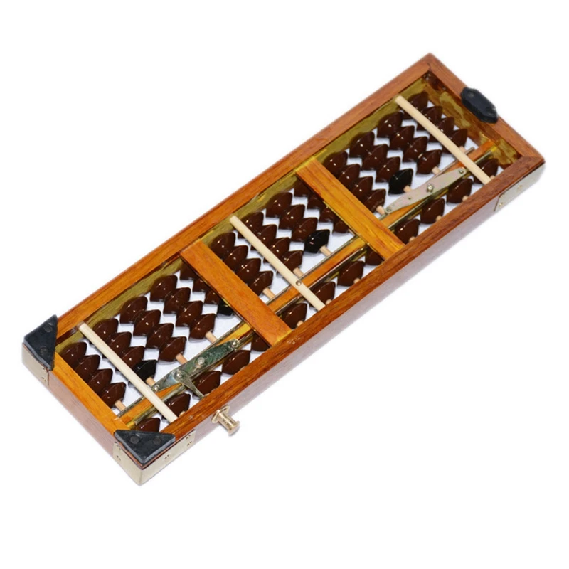Деревянная рамка Классический старинный калькулятор Abacus пластмассовая игрушка из бисера развивающая детская Математика Abacus Intelligence