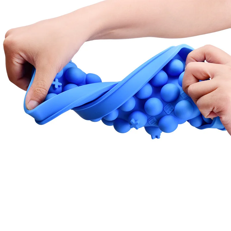 40 holes Spherical ice ball pellets Silicone Cake Mold Chocolate Chip Cookie Baking Mold Decoration Cake Decoration Tool K932