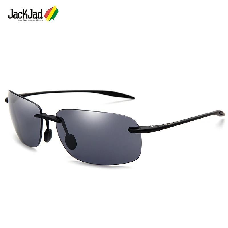 

JackJad TR90 Ultralight Rimless Frame MJ SPORT Breakwall Style Sunglasses Men Women Vintage Classic Brand Design Sun Glasses