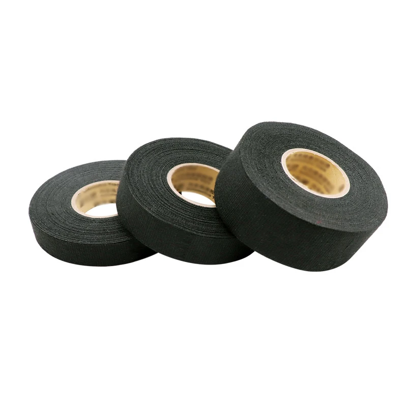 Wiring Harness Tape 1Roll Width 9/19/25MM Length 15M Strong Adhesive Cloth Fabric Flame Retardant For Looms Car