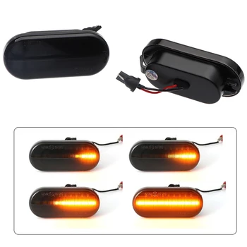 

2pcs Led Dynamic Side Marker Turn Signal Light For Volkswagen VW Bora Golf 3 4 Passat 3BG Polo SB6 SEAT Ibiza Leon Skoda Ford