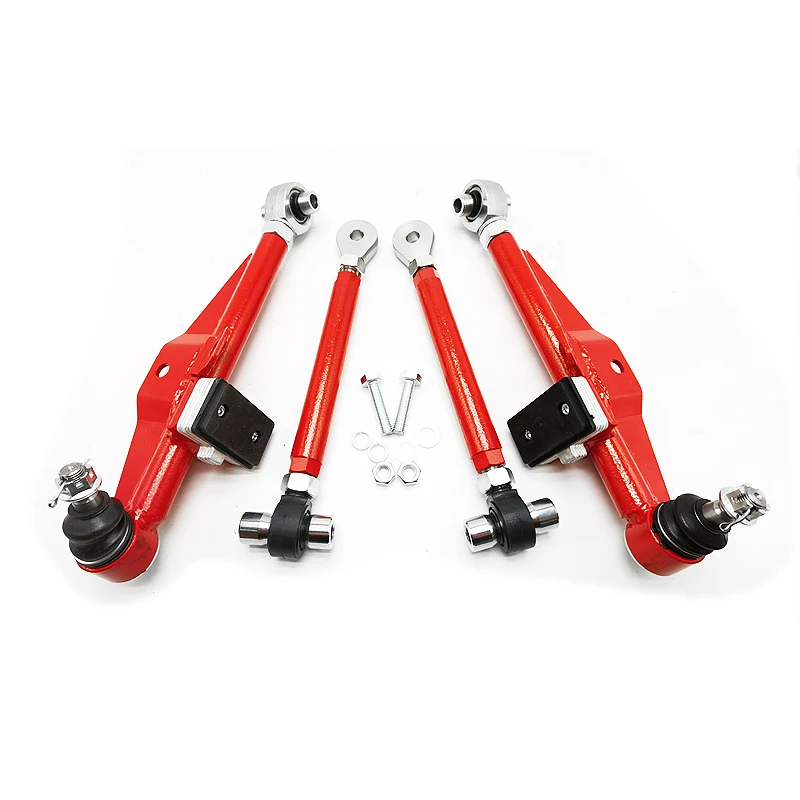 Front Lower Control Arms for Nissan Silvia 89-98 180SX 240SX S13 S14 High Angle Tension Rod Control Arm