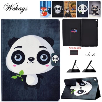

Wekays Cover For Samsung Tab A 8.0" 2019 Cartoon Leather Fundas Case For Samsung Galaxy Tab A 8.0 2019 P200 P205 P207 Cover Case