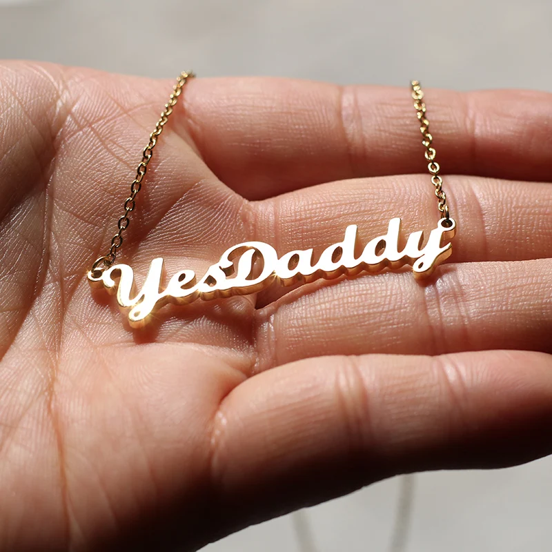 Beeger Yes Daddy Anklet Or Necklace 